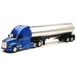 Kenworth T700 Oil Tanker, Blue - New Ray 12223E - 1/32 Scale Model Replica