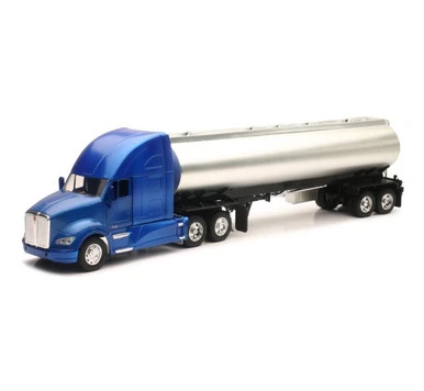 Kenworth T700 Oil Tanker, Blue - New Ray 12223E - 1/32 Scale Model Replica 3 Kenworth T700 Oil Tanker, Blue - New Ray 12223E - 1/32 Scale Model Replica