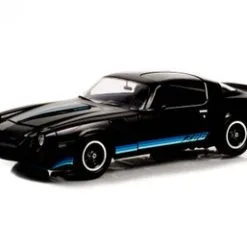 ModelToyCars 1981 Chevy Camaro Z/28 T-Top, Black - Greenlight 13635 - 1/18 Scale Diecast Model Toy Car