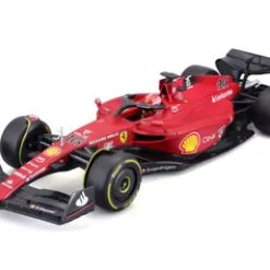 2022 Ferrari F1-75, #16 Charles Leclerc - Bburago 18-16811LECL - 1/18 Scale Diecast Model Toy Car