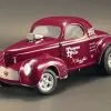 1941 Gasser, Burgundy - Acme 1800909 - 1/18 Scale Diecast Model Toy Car