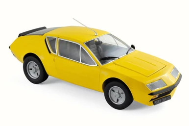 1977 Renault Alpine A310, Yellow - Norev 185143 - 1/18 Scale Diecast Model Toy Car 3 1977 Renault Alpine A310, Yellow - Norev 185143 - 1/18 Scale Diecast Model Toy Car