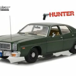 Greenlight 1977 Dodge Monaco, Hunter - Hunterlight 19045 - 1/18 Scale Diecast Model Toy Car