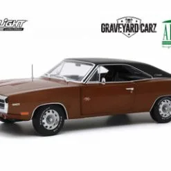 ModelToyCars 1970 Dodge Charger R/T, Graveyard Carz - Greenlight 19077 - 1/18 Scale Diecast Model Toy Car