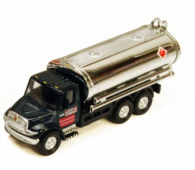 International Oil Tanker, Black - Showcasts 2105FD3 - 5.5 Inch Scale Diecast Model Replica 3 International Oil Tanker, Black - Showcasts 2105FD3 - 5.5 Inch Scale Diecast Model Replica