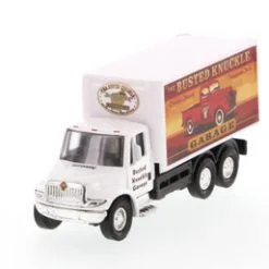 Showcasts International Busted Knuckle Garage Delivery Box Truck- 2112BKG-1 - 5.25 Inch Scale Diecast Model