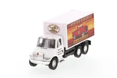 Showcasts International Busted Knuckle Garage Delivery Box Truck- 2112BKG-1 - 5.25 Inch Scale Diecast Model 3 Showcasts International Busted Knuckle Garage Delivery Box Truck- 2112BKG-1 - 5.25 Inch Scale Diecast Model