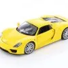 Porsche 918 Spyder, Yellow - Welly 24055HWYL - 1/24 Scale Diecast Model Toy Car -International Diecast Cars Shop 24055HWYL WLY Porsche 918 Spyder Hardtop 124 1 84348.1662133296.386.513