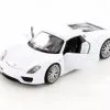 Porsche 918 Spyder Hardtop, White - Welly 24055HC/4D - 1/24 Scale Diecast Model Toy Car -International Diecast Cars Shop 24055hcl wly white porsche 918 spyder hardtop 1 az 31047.1610380193.386.513