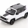 Jeep Renegade Trailhawk, White - Welly 24071/4D - 1/24 Scale Diecast Model Toy Car