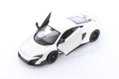 McLaren 675LT Coupe, White - Welly 24089WWT - 1/24 Scale Diecast Model Toy Car 3 McLaren 675LT Coupe, White - Welly 24089WWT - 1/24 Scale Diecast Model Toy Car