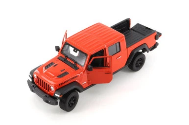 2020 Jeep Gladiator Pickup Truck, Orange - Welly 24103WOR - 1/27 Scale Diecast Model Toy Car 3 2020 Jeep Gladiator Pickup Truck, Orange - Welly 24103WOR - 1/27 Scale Diecast Model Toy Car