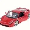 Ferrari 458 Italia, Red - Bburago 26003D - 1/24 Scale Diecast Model Toy Car -International Diecast Cars Shop 26003D BBU RED Ferrari RP 458 124 1 AZ 27214.1610383027.386.513
