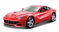 Ferrari F12 Berlinetta, Red - Bburago 26007 - 1/24 Scale Diecast Model Toy Car