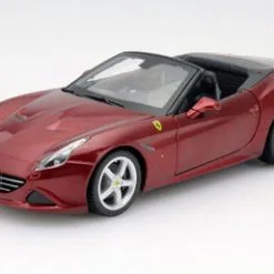 Ferrari California T (Open Top), Burgundy - Bburago 26011 - 1/24 Scale Diecast Model Toy Car