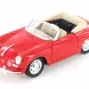 Porsche 356B Convertible, Red - Welly 29390WR - 1/24 Scale Diecast Model Toy Car -International Diecast Cars Shop 29390WR WLY Porsche 365B 124 0 AZ 53611.1610384302.386.513