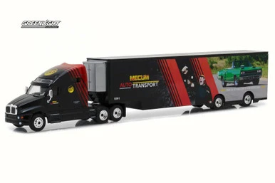 2017 Kenworth T2000 Transporter, Black - Greenlight 29928 - 1/64 Scale Diecast Model Toy Car 3 2017 Kenworth T2000 Transporter, Black - Greenlight 29928 - 1/64 Scale Diecast Model Toy Car