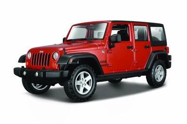 2015 Jeep Wrangler Unlimited, Orange - Maisto 31268OR - 1/24 Scale Diecast Model Toy Car 2 2015 Jeep Wrangler Unlimited, Orange - Maisto 31268OR - 1/24 Scale Diecast Model Toy Car