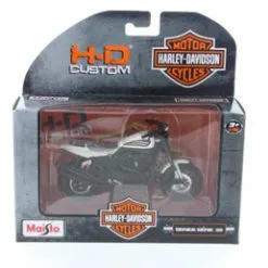 2011 Harley Davidson XR 1200X, Off-White - Maisto 31360-32 - 1/18 Scale Diecast Model Toy Car