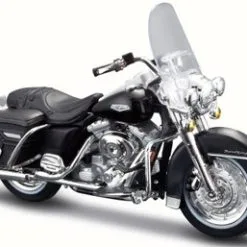 Null 2001 Harley-Davidson FLHRC Road King Classic, Black - Maisto 31360-33 - 1/18 Scale Diecast Motorcycle