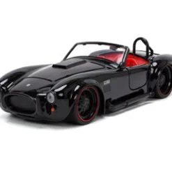 1965 Shelby Cobra 427 S/C, Black - Jada Toys 32704 - 1/24 Scale Diecast Model Toy Car