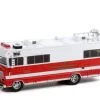 1973 Winnebago Chieftain "Joliet Fire Department Command Unit" , White And Red - Greenlight 33220A/48 - 1/64 Scale Diecast Model Toy Car -International Diecast Cars Shop 33220A 48 GL HD Trucks S22 164 1 10538.1644442577.386.513