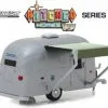 1961 Airstream Bambi Travel Trailer, Gray - Greenlight 34050F/48 - 1/64 Scale Diecast Model Toy Car -International Diecast Cars Shop 34050f 48 gl hitched homes s5 164 1 az 19102.1677278020.386.513