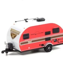 2017 Winnebago Winne Drop, Red And White - Greenlight 34110E/48 - 1/64 Scale Diecast Model Toy Car