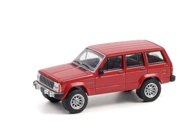 1985 Jeep Cherokee Pioneer, Red - Greenlight 35210/48 - 1/64 Scale Diecast Model Toy Car 3 1985 Jeep Cherokee Pioneer, Red - Greenlight 35210/48 - 1/64 Scale Diecast Model Toy Car