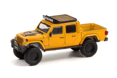 2020 Jeep Gladiator With Off-Road Parts, Yellow - Greenlight 35210/48 - 1/64 Scale Diecast Car 3 2020 Jeep Gladiator With Off-Road Parts, Yellow - Greenlight 35210/48 - 1/64 Scale Diecast Car