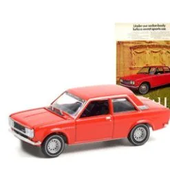 1972 Datsun 510, Orange - Greenlight 39080C/48 - 1/64 Scale Diecast Model Toy Car