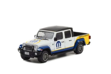 2021 Jeep Gladiator Pickup Truck, White - Greenlight 41140F/48 - 1/64 Scale Diecast Model Toy Car 3 2021 Jeep Gladiator Pickup Truck, White - Greenlight 41140F/48 - 1/64 Scale Diecast Model Toy Car