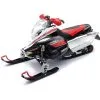 Yamaha FX Snowmobile, Red And Black - New Ray 42893A - 1/12 Scale Model Toy Vehicle