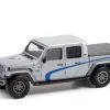 Greenlight 2020 Jeep Gladiator Pickupwith Bed Cover "Auburn Hills", 42970F/48 1/64 Scale Diecast Model Toy Car