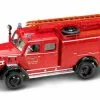 Lucky Road Signature 1964 Magirus-Deutz 150 D 10 F TLF16 Fire Engine- Yatming 43015 - 1/43 Scale Diecast Model Toy Car -International Diecast Cars Shop 43015 YM RED 1964 Magirus Deutz 150 D 10 F TLF16 Fire Engine Freiwillige Feuerwehr Diecast Model Toy Cars AZ 08958.1610383831.386.513