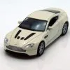 Aston Martin V12 Vantage , White - Welly 43624 - 4.5' Long Diecast Car (Brand New, But NOT IN BOX) -International Diecast Cars Shop 43624 WLY WHITE L Aston Martin V12 Vantage Diecast Model Toy car AZ 79703.1610382364.386.513
