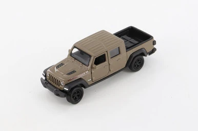 2020 Jeep Gladiator Pickup, Brown - Welly 43788D - 1/34 Scale Diecast Model Toy Car 3 2020 Jeep Gladiator Pickup, Brown - Welly 43788D - 1/34 Scale Diecast Model Toy Car