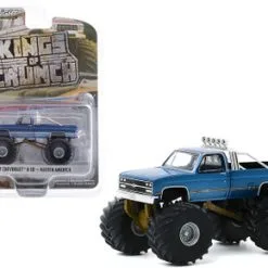 ModelToyCars 1977 Chevy K-10 Monster Truck, Maiden America - Greenlight 49070-A - 1/64 Scale Diecast Car