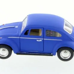 1967 Volkswagen Classic Beetle, Blue - Kinsmart 5057DM - 1/32 Scale Diecast Model Toy Car