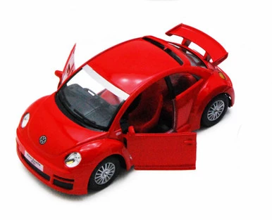 Volkswagen New Beetle Rsi, Red - Kinsmart 5058D - 1/32 Scale Diecast Model Toy Car 3 Volkswagen New Beetle Rsi, Red - Kinsmart 5058D - 1/32 Scale Diecast Model Toy Car