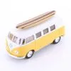 1962 Volkswagen Classic Bus W/ Surfboard, Yellow - Kinsmart 5060DS1 - 1/32 Scale Diecast Car -International Diecast Cars Shop 5060ds1 kit yellow 1962 volkswagen classic bus with surfboard diecast toy car 1 51165.1665690899.386.513