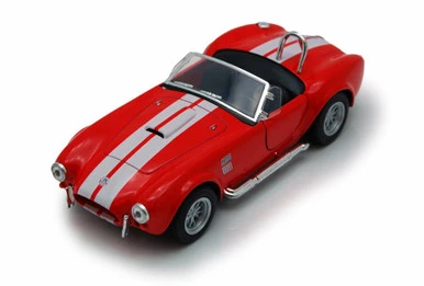1965 Shelby Cobra 427 S/C Convertible, Red - Kinsmart 5322/4D - 1/32 Diecast Car (New, But NO BOX) 3 1965 Shelby Cobra 427 S/C Convertible, Red - Kinsmart 5322/4D - 1/32 Diecast Car (New, But NO BOX)