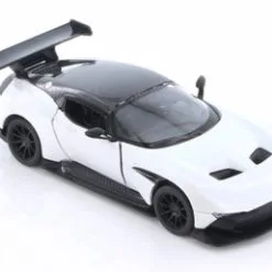 2016 Aston Martin Hard Top, White - Kinsmart 5407D - 1/38 Scale Diecast Model Toy Car