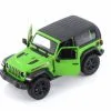 2018 Jeep Wrangler Rubion, Green - Kinsmart 5412DAB - 1/34 Scale Diecast Model Toy Car 2 2018 Jeep Wrangler Rubion, Green - Kinsmart 5412DAB - 1/34 Scale Diecast Model Toy Car -International Diecast Cars Shop 5412dab green closed top kit 2018 jeep wrangler rubion 1 az 57263.1606865621.386.513