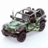 2018 Jeep Wrangler Rubicon, Camo Green - Kinsmart 5420DAB - 1/34 Scale Diecast Model Toy Car -International Diecast Cars Shop 5420DAB GREEN OPEN KIT 2018 Jeep Wrangler Rubicon 1 AZ th 15097.1596665421.386.513