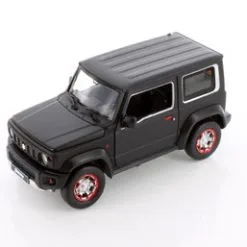 Suzuki Jimny, Matte Black - Showcasts 68271D - 1/18 Scale Diecast Model Toy Car