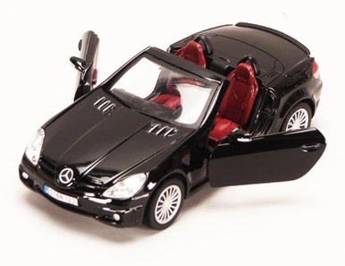 Motor Max Mercedes Benz SLK55 AMG, Black - Motormax 73292 -1/24 Scale Diecast Model Toy Car 3 Motor Max Mercedes Benz SLK55 AMG, Black - Motormax 73292 -1/24 Scale Diecast Model Toy Car