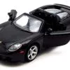 Motor Max Porsche Carrera GT, Black - Showcasts 73305 -1/24 Scale Diecast Model Toy Car