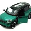 Motor Max Mini Cooper S Countryman W/ Sunroof, Green - Motormax 73353 - 1/24 Scale Diecast Model Toy Car -International Diecast Cars Shop 73353 MMT GREEN Mini Cooper S Countryman w Sunroof Diecast Model Toy Car th 97688.1596671221.386.513
