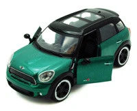 Motor Max Mini Cooper S Countryman W/ Sunroof, Green - Motormax 73353 - 1/24 Scale Diecast Model Toy Car
